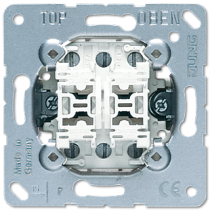Выключатель двухклавишный, проходной (из 2х мест.), 10А / 250V